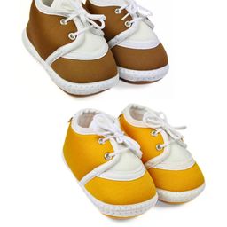 NESKA MODA Newborn Baby 3 To 12 Month 2 Pair Combo Skin Friendly Soft Cotton Lace Shoes Booties-25