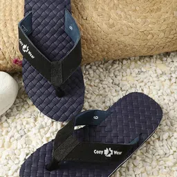 Cozy Wear Men Blue Flip Flops-picture-6