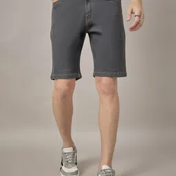 STUDIO NEXX Men Washed Denim Denim Shorts Technology-image-97