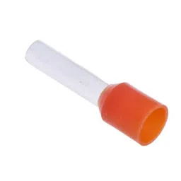 RS PRO Insulated Crimp Bootlace Ferrule 12 mm Length 3.2 mm Diameter 4 mm² Wire Size Orange, 458730-image-16