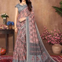 Lookmark Ethnic Motifs Printed Saree-image-44