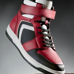Bewakoof Men Colourblocked PU High-Top Sneakers-image-45