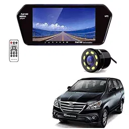 Auto Pearl CBP360 17.78 cm (7 Inch) Screen with Bluetooth & Touch Panel + 8 LED Reverse Camera for Innova-24