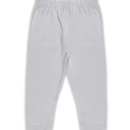Kiddopanti Kids Off White Solid Leggings-image-81