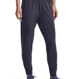 UNDER ARMOUR Grey Mid Rise Sports Track Pants-image-7