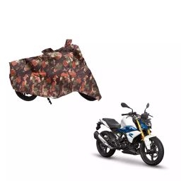 Auto Pearl Waterproof Two Wheeler Cover For BMW G 310 R (Multi Color)-16