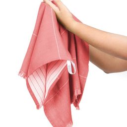 Doctor Towels Pack of 2 Aloevera Double Cloth Hand Towels - Apricot Brandy-image-0