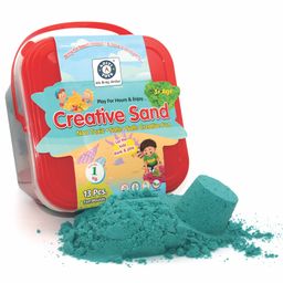 Aditi Toys 1kg Creative Sand Box For Kids, Sand Kit With 5 Large Molds & 8 Small Molds, Non-Toxic And Stain Free Sand For Kids For Indoor And Outdoor Kid Activity, Suitable For Kids Above 3 Years-image-10