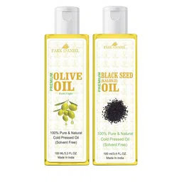 Park Daniel Set Of 2 Pure Natural & Organic Olive Oil & Black Seed Oil - 100 ml Each-70