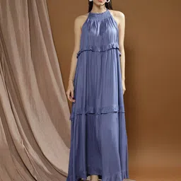 Boho By Athena Bohemian Halter Neck Maxi Dress-picture-18