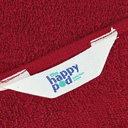 The Happy Pod 6 Piece Red&Royal Blue 380 GSM Absorbent Cotton Towel Set-4