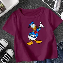 FIONAA TRENDZ Kids Maroon Tshirts-picture-13
