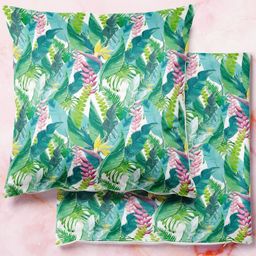ArtzFolio Multicoloured Set of 2 Velvet Square Cushion Covers-63