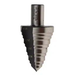 RS PRO HSS Step Drill Bit, Diameter , Model No 1238512 Melatic Grey Color-36