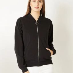 Miss Chase Black Full Sleeves Jacket-14