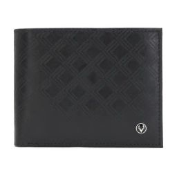 Allen Solly Black Textured Leather Bi-Fold Wallet for Men-image-85