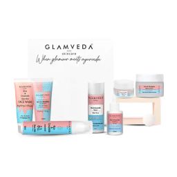 Glamveda Rice & Ceramide Glass Skin 7 Step Weekly Skincare Routine Combo-image-18