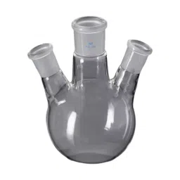 Omsons Germany 5000 ml Angular Three Necks Round Bottom Flask 128/19 image 3