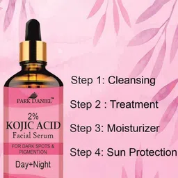 Park Daniel Set Of 2 2% Kojic Acid Face Serum To Reduce Hyperpigmentation- 30 ml Each image 5