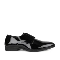 Privo by Inc.5 Men's Black Derby Shoes-image-15
