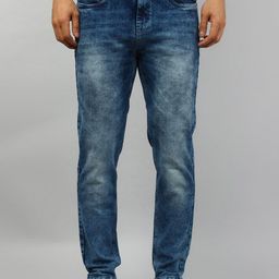 TIM PARIS Ferdinand Men Original Tapered Fit Mid-Rise Heavy Fade Stretchable Jeans-picture-19