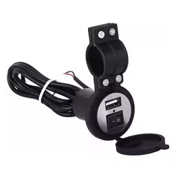 AMR 5 V Black USB Bike Mobile Charger, AMR-17-37