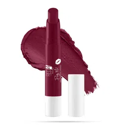 RED 4 Pretty Me Non Transfer Waterproof Matte Bullet Lipstick - 3.8 g Plum Kiss-43