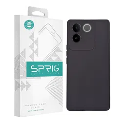 SPRIG Unisex Solid IQOO Z7 Pro 5G Impact Resistant Back Case-picture-46