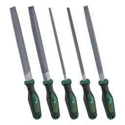 Bosch Files Set 200 mm Durable Carbon Steel with Ergonomic for Metal Crafting, 1600A02ZB0 (Pack of 5)-15