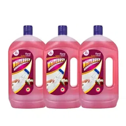 WHITEBUST 1 L Each Floral Fragrance Germ Disinfectant Surface Floor Cleaner (Pack of 3)-image-51