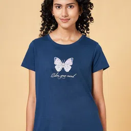Dreamz by Pantaloons Printed Cotton Lounge T-shirt-picture-20