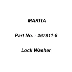 Makita Lock Washer for GA5020C, Part No 267811-8-25