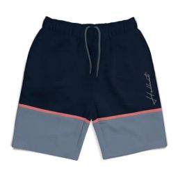 HELLCAT Kids Navy Color Block Shorts-image-28