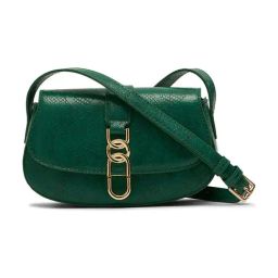 Miraggio Caroline Green Textured Small Cross Body Bag-image-22