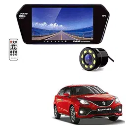Auto Pearl CBP207 17.78 cm (7 Inch) Screen with Bluetooth & Touch Panel + 8 LED Reverse Camera for Baleno 2019-2