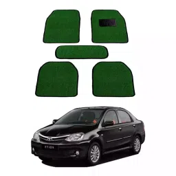 Auto Pearl HD5M291 PVC and Plastic Standard Mat for Toyota Etios 2005 (Green)-picture-20