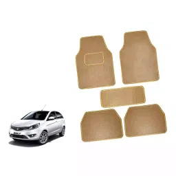 Auto Pearl CMBE29 Polyester Standard Mat for Tata Bolt (Beige)-30