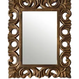 VAS collection home Textured Rectangular Mirror image 1