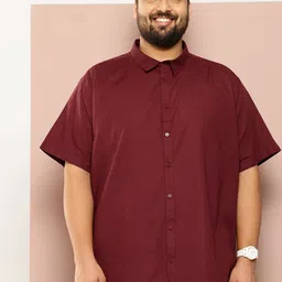 Sztori Men Plus Size Classic Oversized Casual Shirt-picture-38