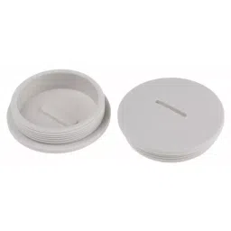 RS PRO Blanking Plug 49.9 mm Threaded Nylon 66 Grey, 8659786-image-88