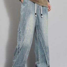KPOP Men Relaxed Trousers-picture-13