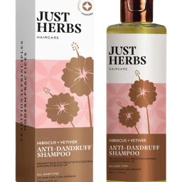 JUST HERBS Hibiscus + Vetiver Anti-Dandruff Shampoo - 200 ml-12
