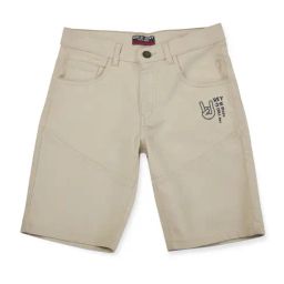 Gini & Jony Kids Beige Solid Bermudas-image-29