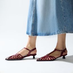 CAI PU Party Kitten Sandals-18