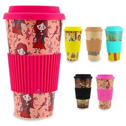 FunBlast Bamboo Fiber Coffee Mug  400 ml-picture-21