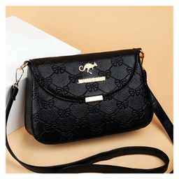 SYGA Women's Pu Leather Material With Cross-Border Pattern, Sling Bag (Black)-image-66