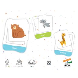 Popcorn Games & Puzzles Learning Puzzles Jungle Animals for Kids Improves Focus Memory Logic & Fine Motor Skills - 50 Pieces image 3