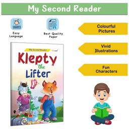 gowoo My Second Reader Collection : Klepty the Lifter, Muffin and Tangy, Snowball Learns About Cleanliness and more : Preschool story book, Story collection for young learners | Combo of 8 Books image 3