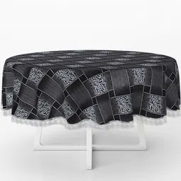 Wings Star Grey Plastic Table Covers-12