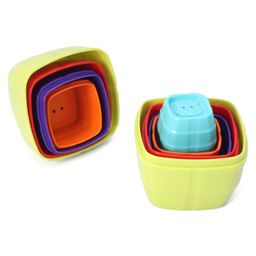 Giggles Safari Stack N Nest Barrels Multicolour - 10 Pieces image 5